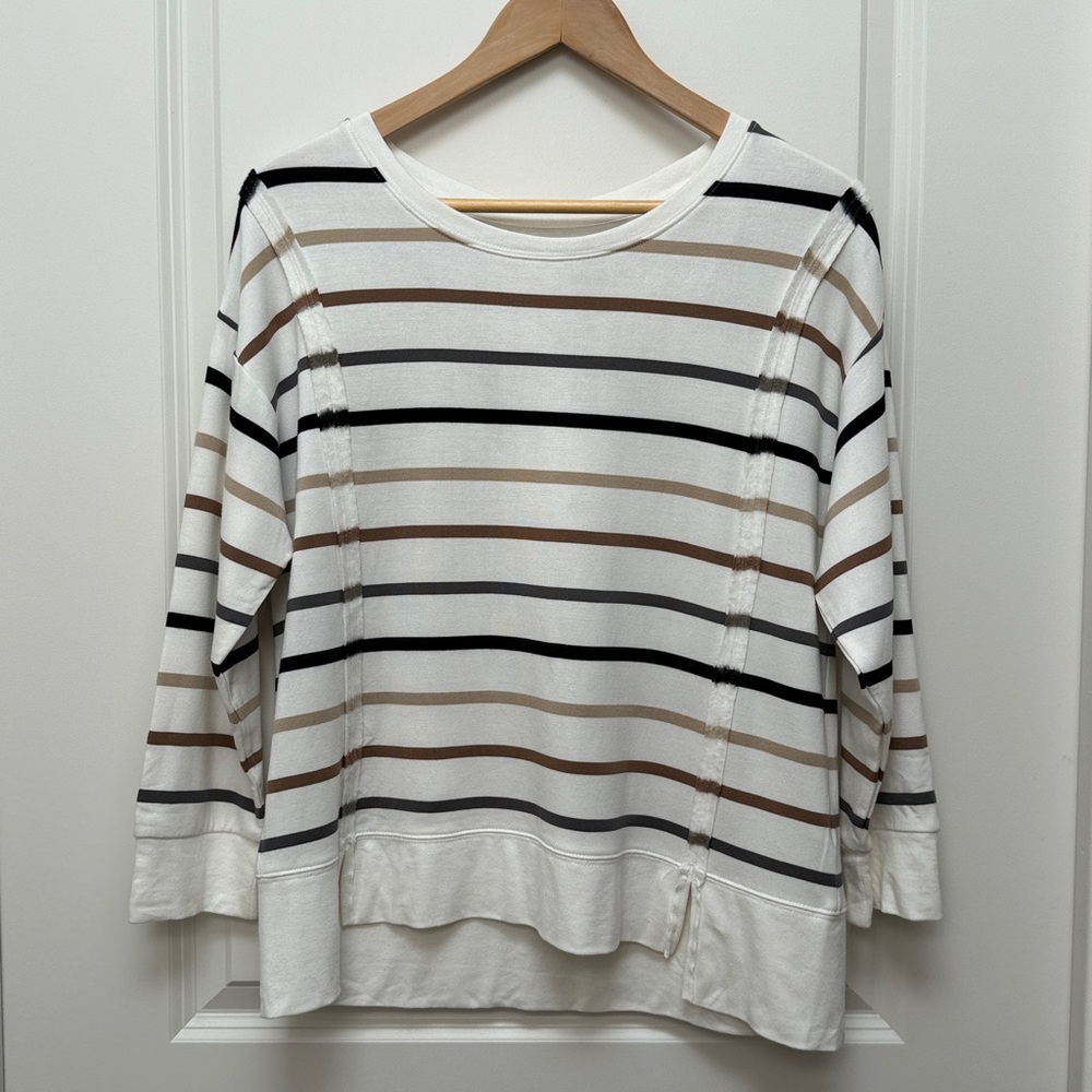 Thread & Supply Stripe Knit Pullover NWT